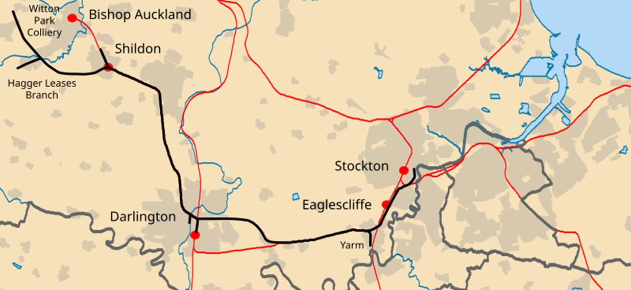 A map with red lines
Description automatically generated